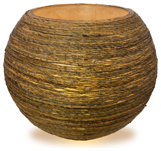 Mebo Banana Planter Floor Lamp Tropical Lamps By Ixapa Inc Mebo Banana Planter Floor Lamp