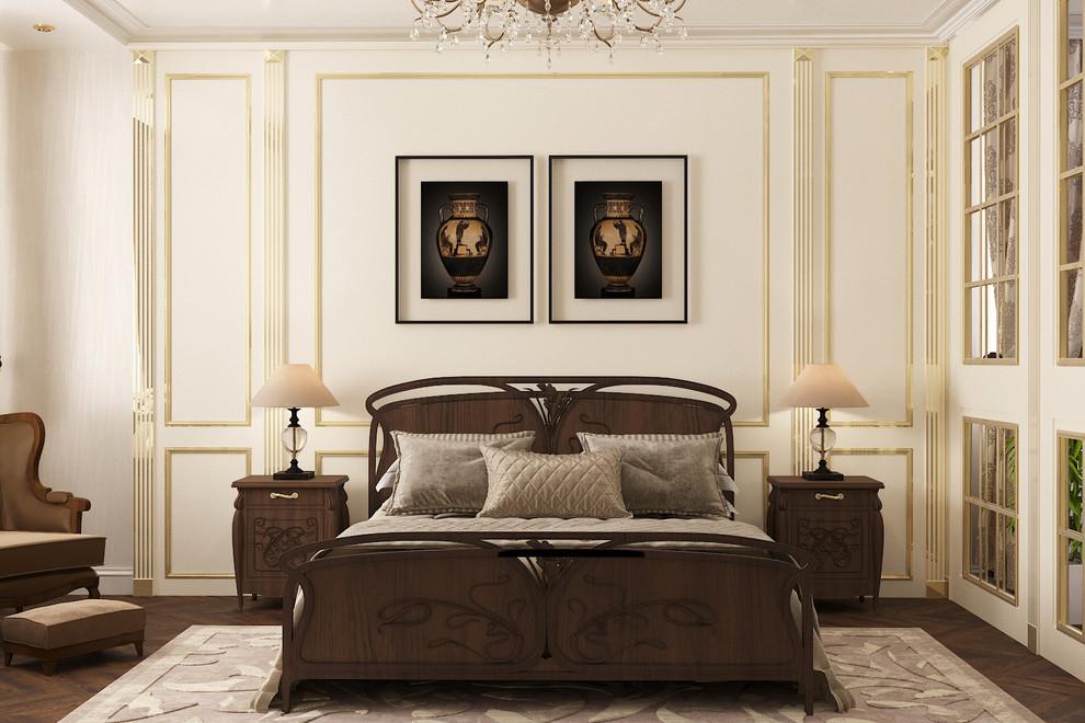 Роскошный интерьер загородного дома