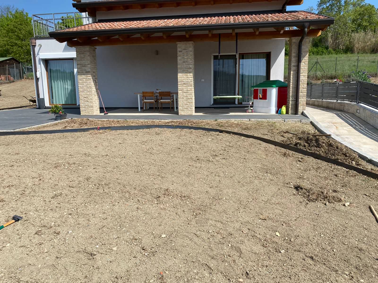 Realizzazione Le colline in fiore