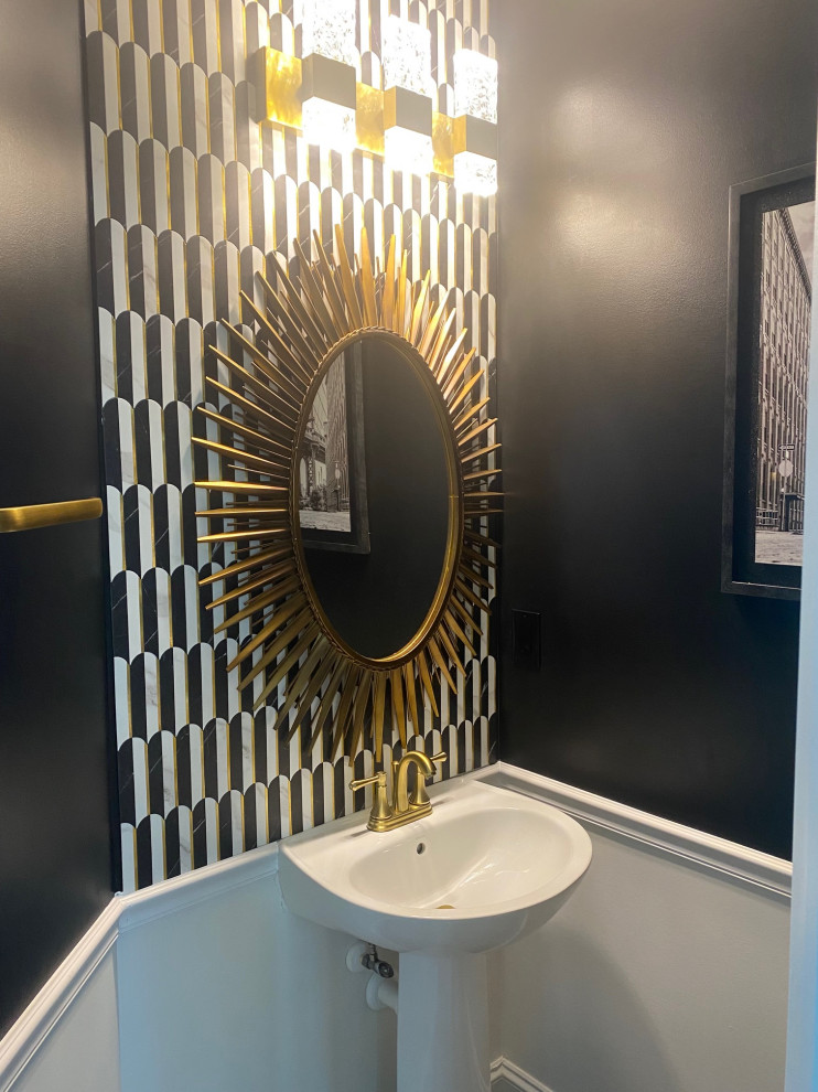 Modern Powder Room Remodel