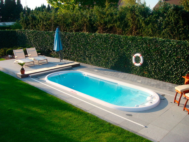 Dimension One Spas contemporary-swimming-pool