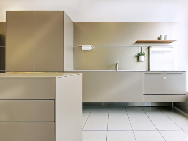 Glasgow studio modern-kueche