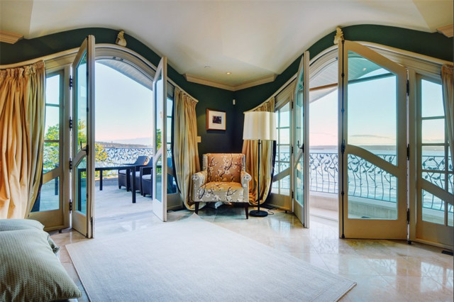 West Van waterfront french gem mediterranean-bedroom