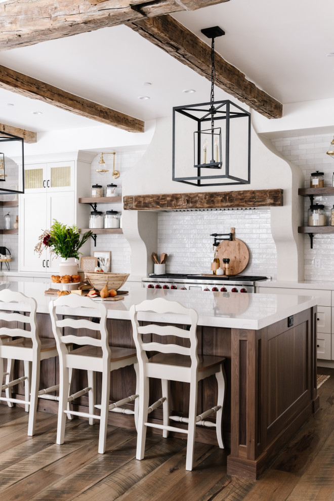 Design ideas for a country kitchen in Salt Lake City.