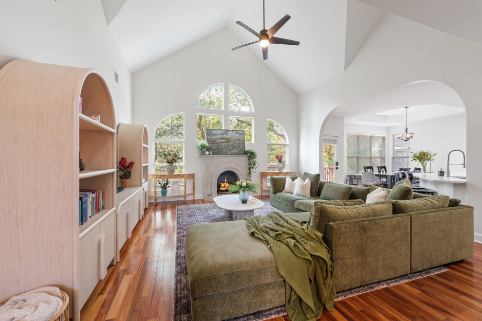 Cedar Park Eclectic-Cozy Living