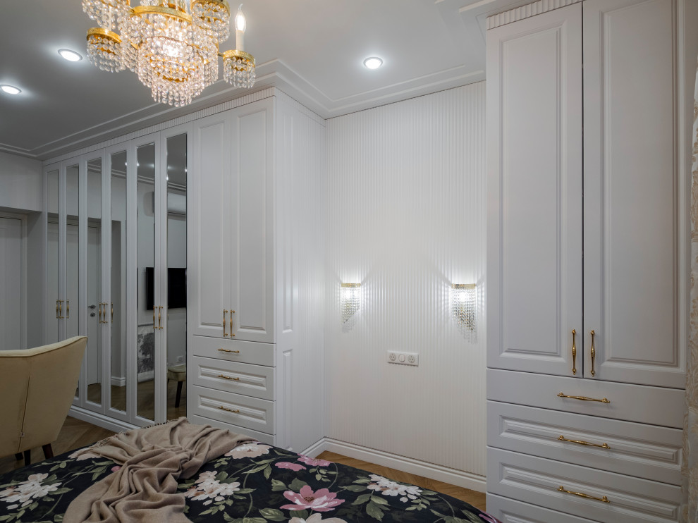 Стильная меблировка спальни