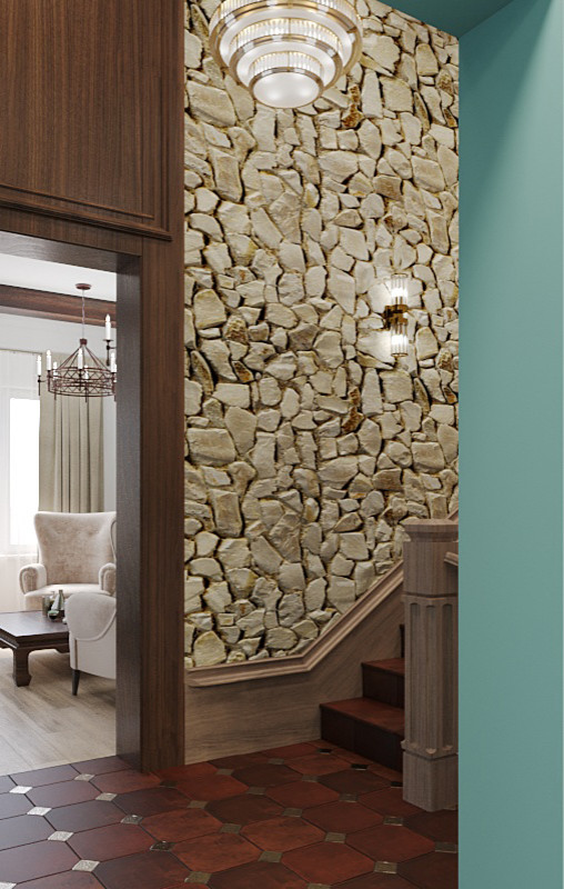 Холл с лестницей