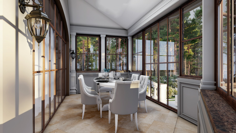 Зимний сад интерьер.Трувиль