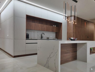 75 Modern Beige Kitchen Ideas You'll Love - January, 2024