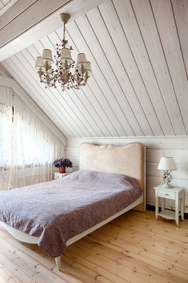 Реализованный проект интерьеров коттеджа из бруса в поселке Ларионово