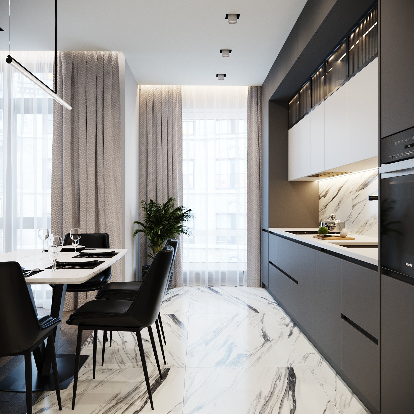 Проект квартиры в ЖК "Черная речка"