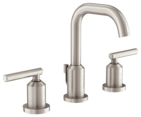 Moen Ws84229 Gibson 1 2 Gpm Deck Mounted Bathroom Faucet With Pop