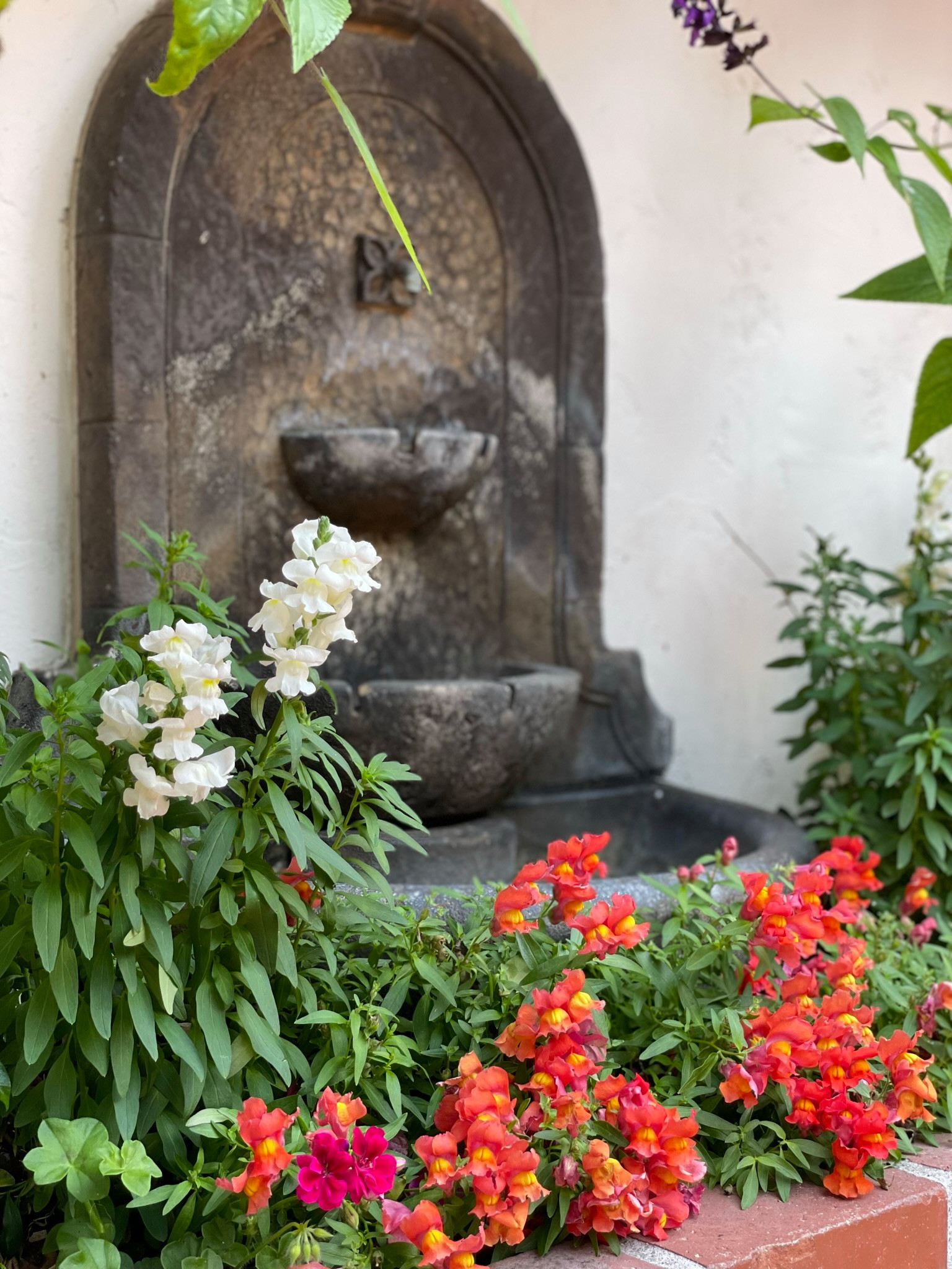 Palos Verdes Mediterranean Spanish-Style Fountain
