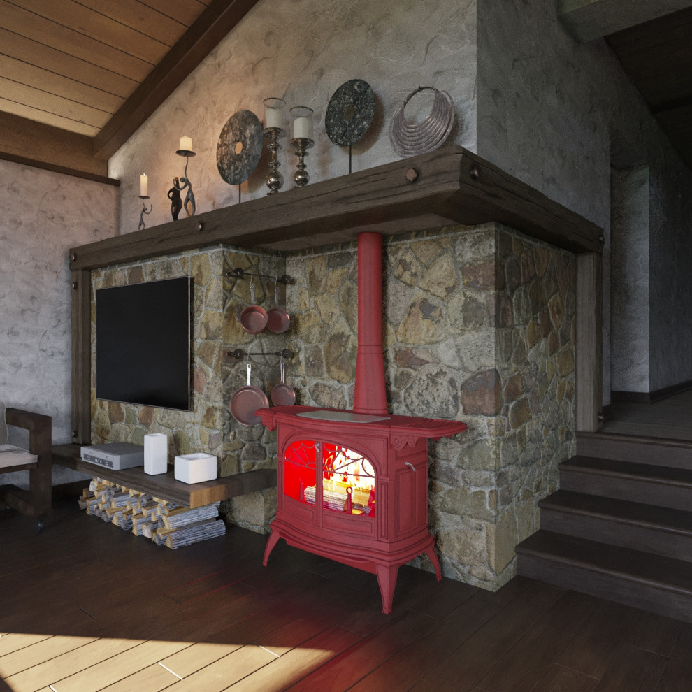 Интерьеры дома в Леоновском