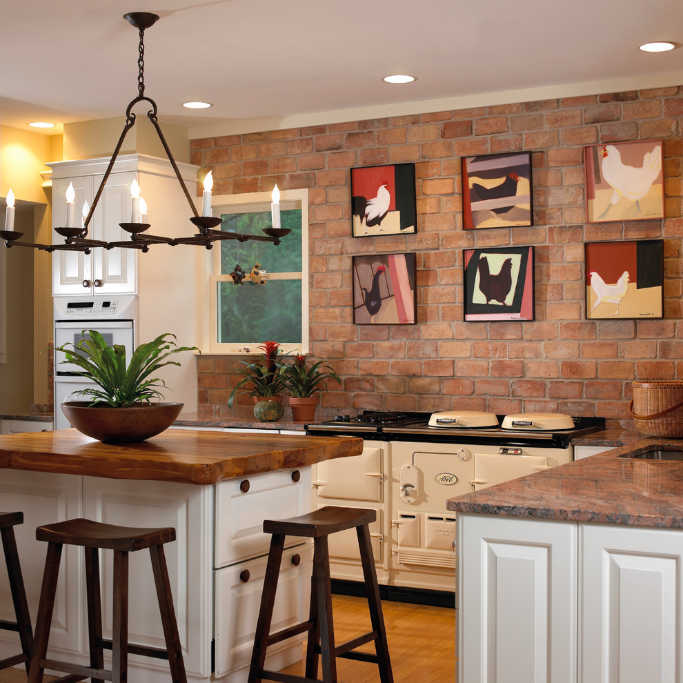 Eclectic Victorian Estate Eclectic Kitchen Boston by Gale