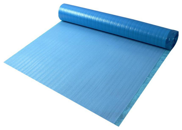 2mm Laminate Flooring Blue Foam Underlayment, 100 Sq. Ft./Roll