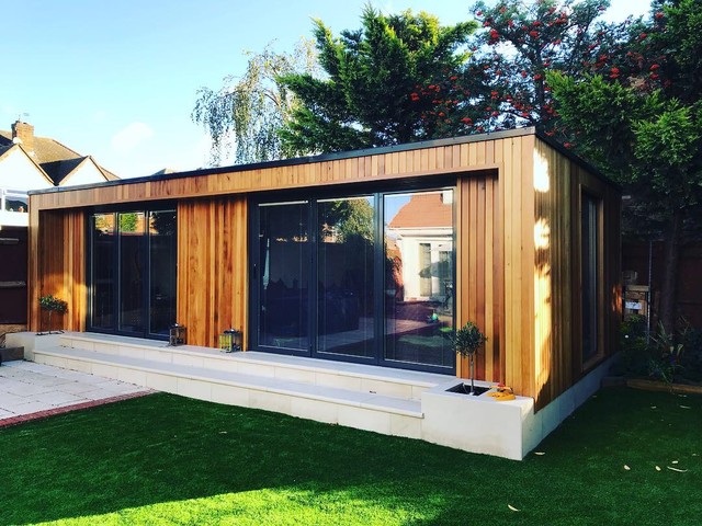 garden room - contemporary - home gym - london - by clive