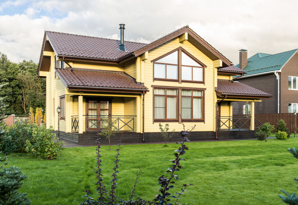 Дом из клееного бруса К-244-1