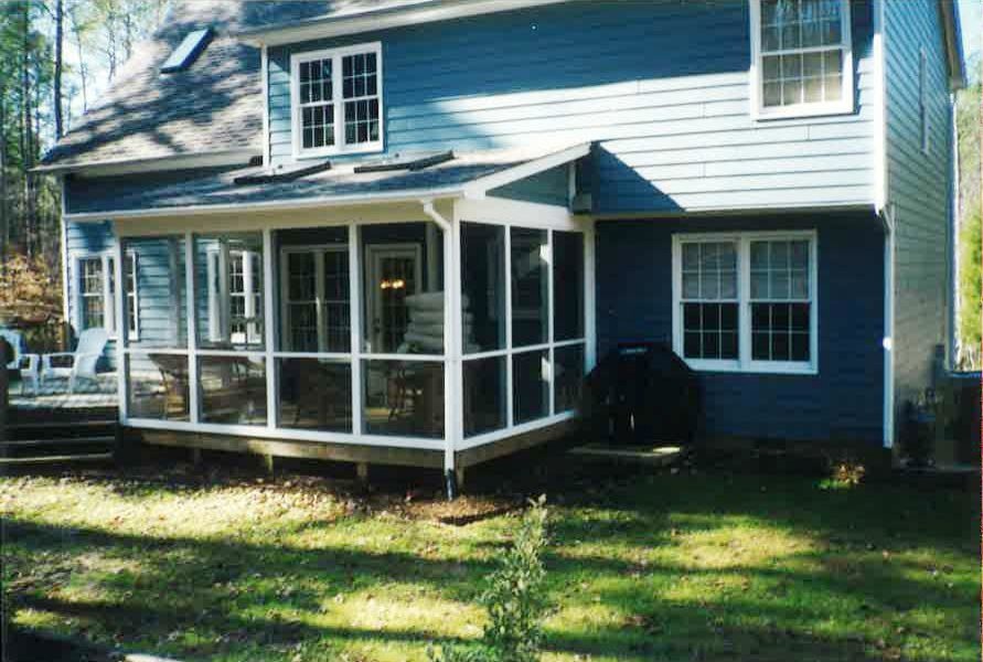 Exterior Gallery Porch Raleigh by Alpha Custom
