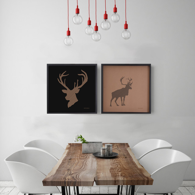 Stags Heid contemporary-dining-room