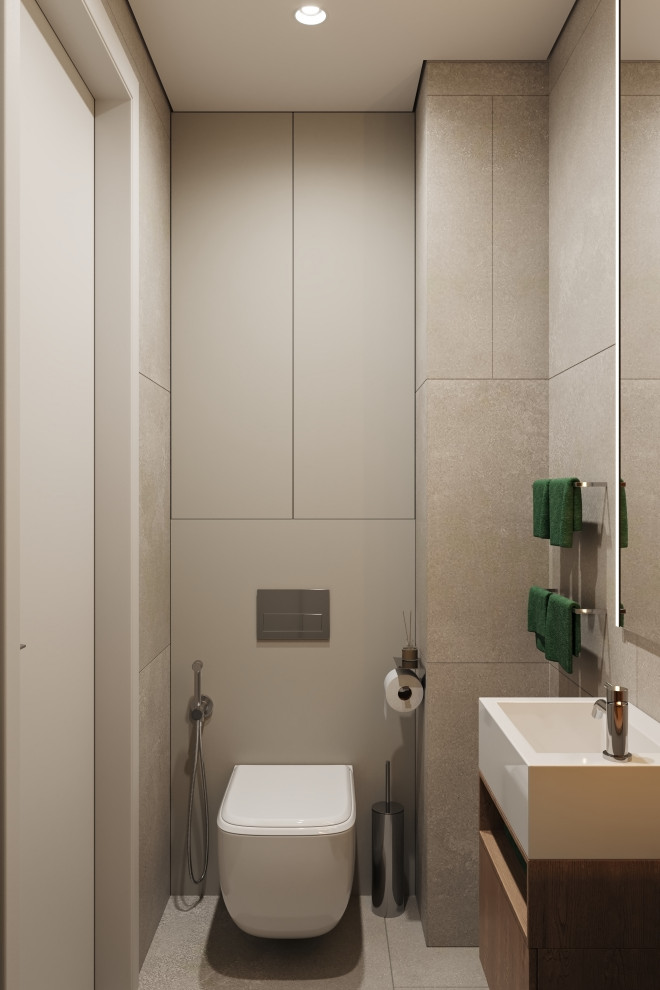 Дизайн интерьера квартиры в современном стиле в ЖК Селигер Сити, Москва