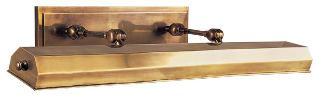 Dorchester 30" Picture Light in Antique-Burnished Brass