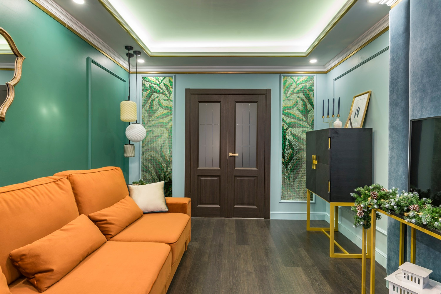 Гостиная в семейных традициях