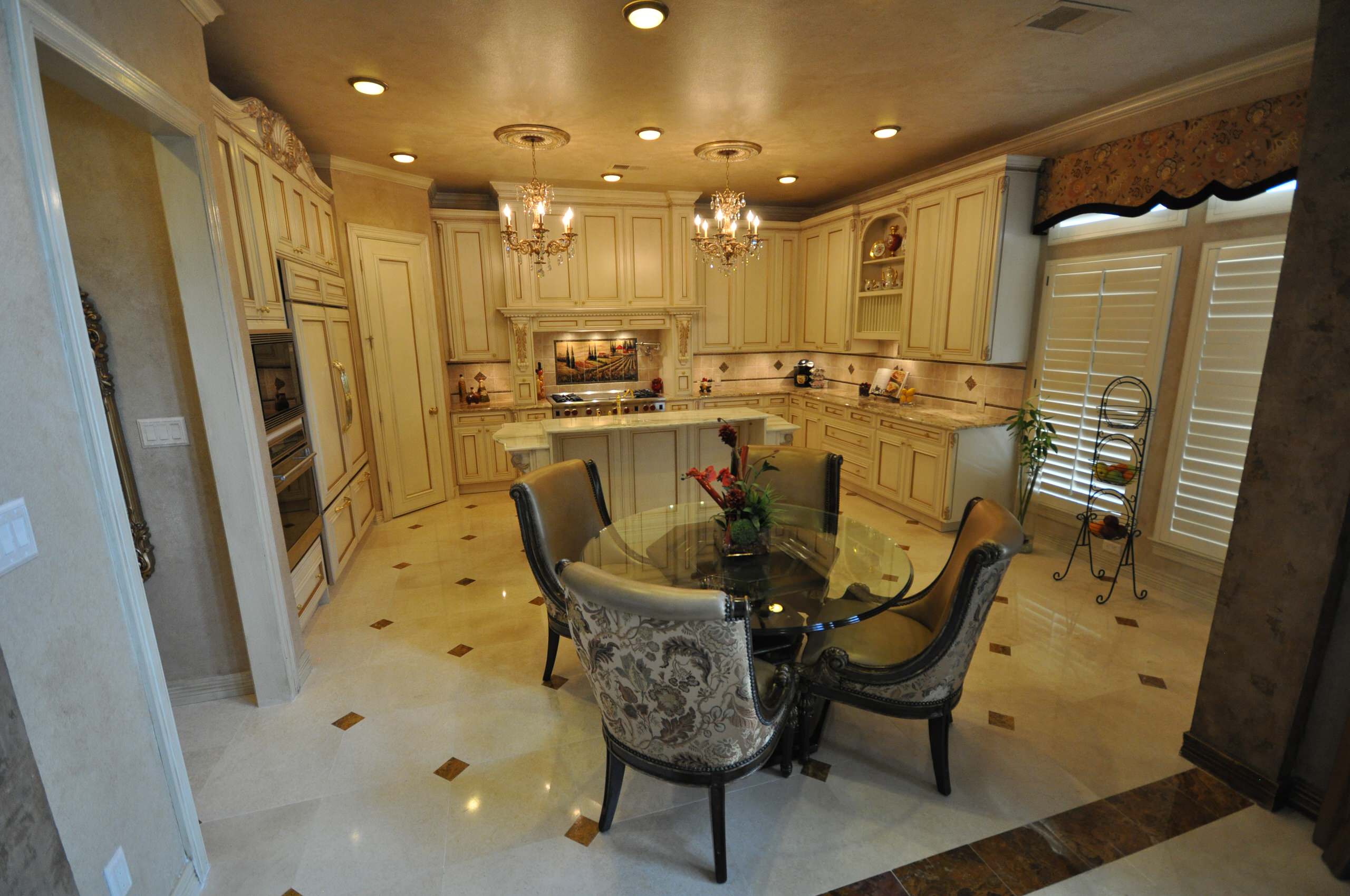 Kitchen and floor remodel.