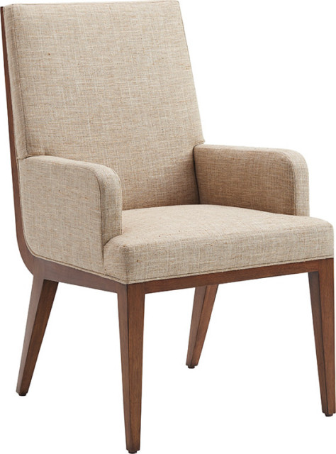 Marino Upholstered Arm Chair - Natural