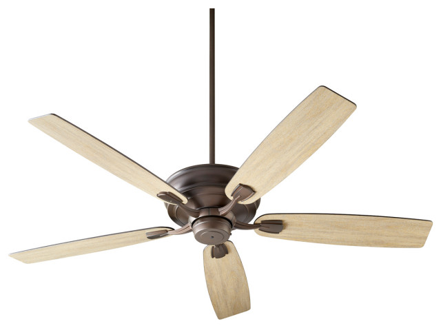 Gamble Traditional Ceiling Fan in Oiled Bronze