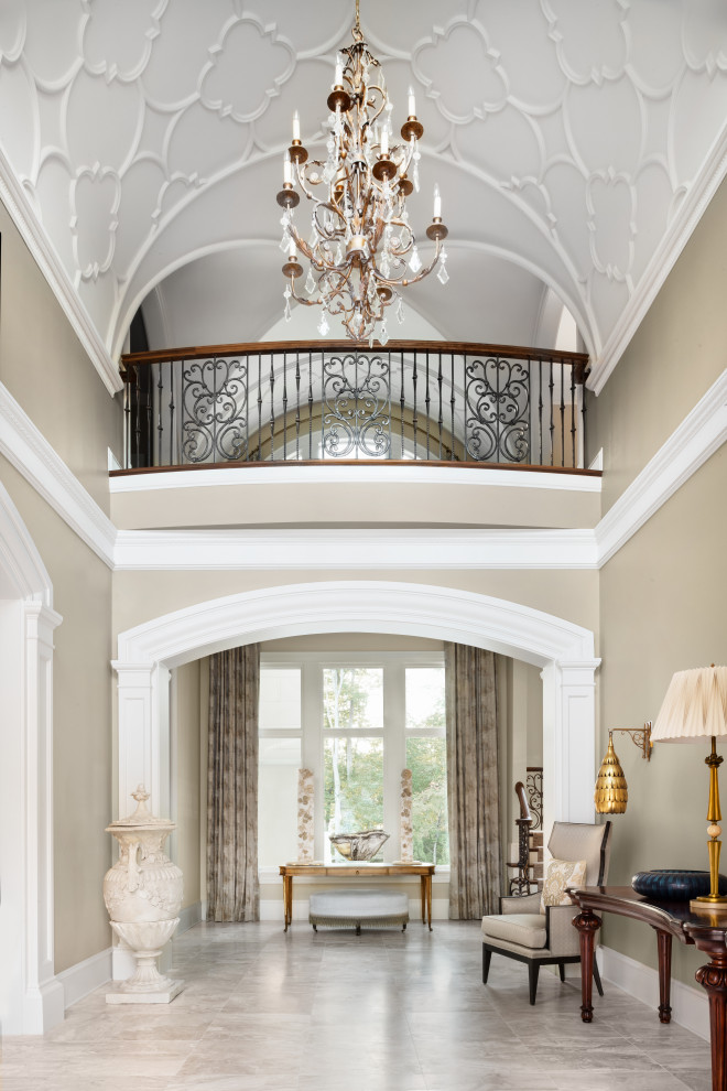Example of a transitional entryway design in DC Metro