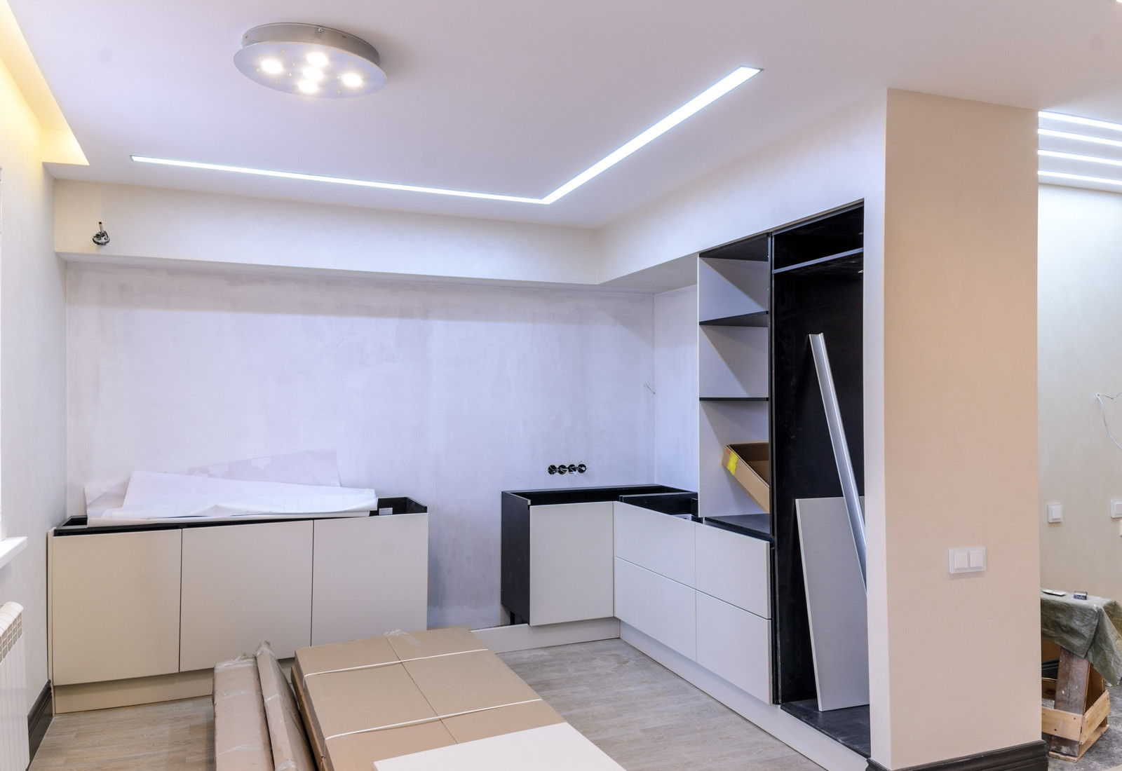 Современная квартира для молодой семьи