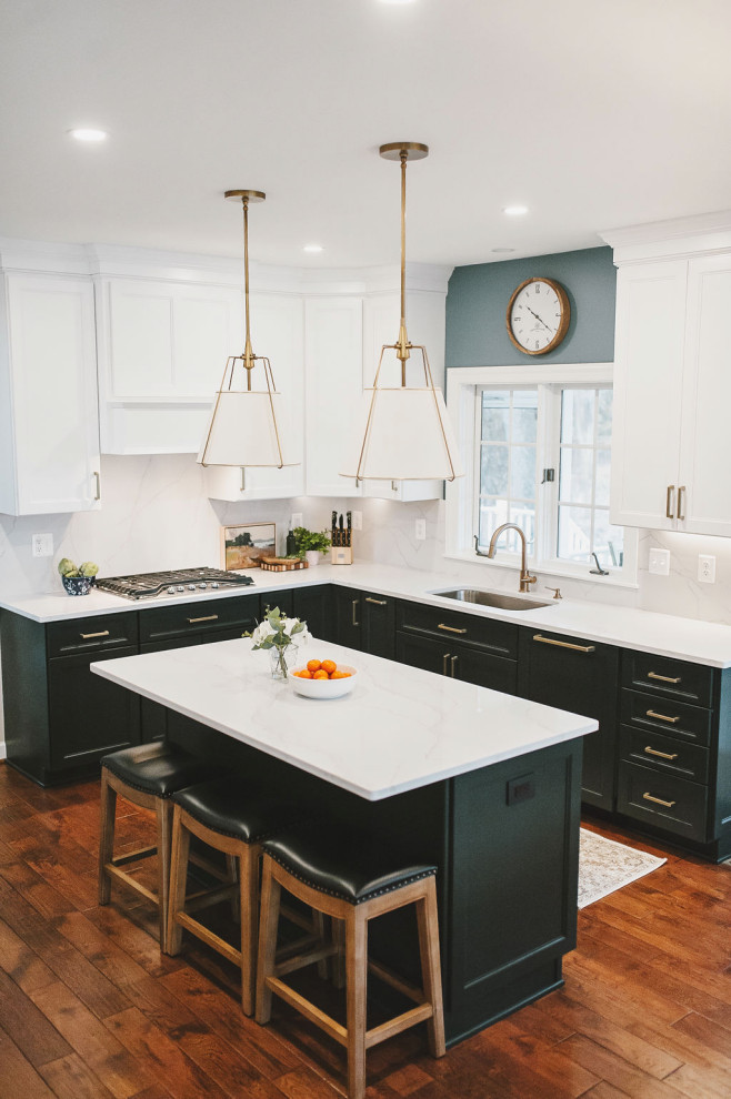 Inspiration for a transitional kitchen remodel in Baltimore