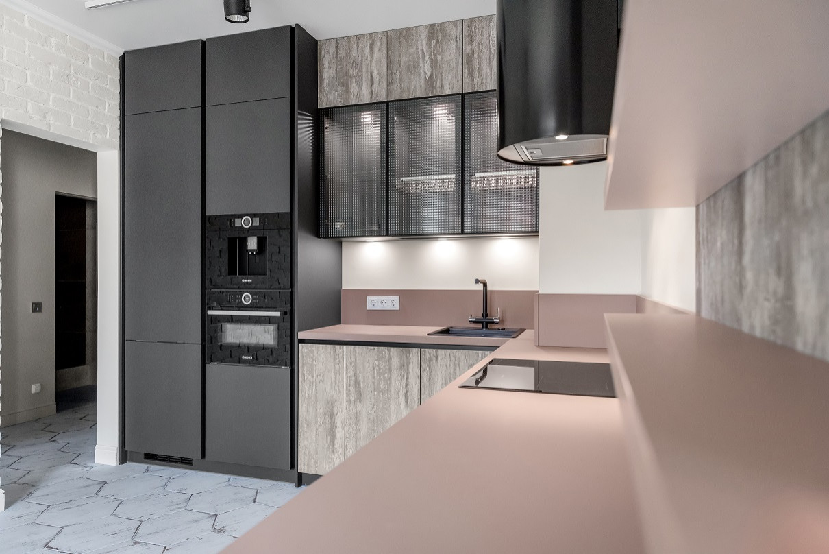 Кухня в стиле лофт