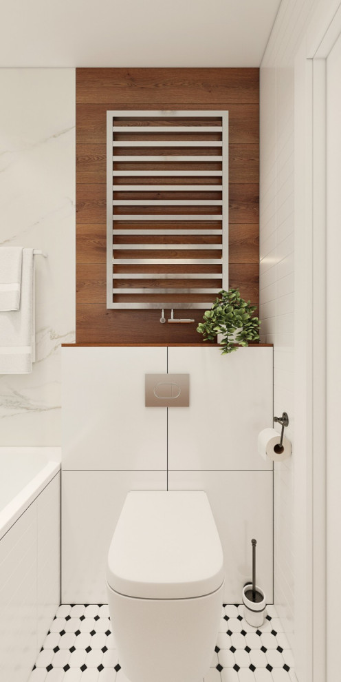 Интерьер квартиры 70 кв.м. для семьи с двумя детьми