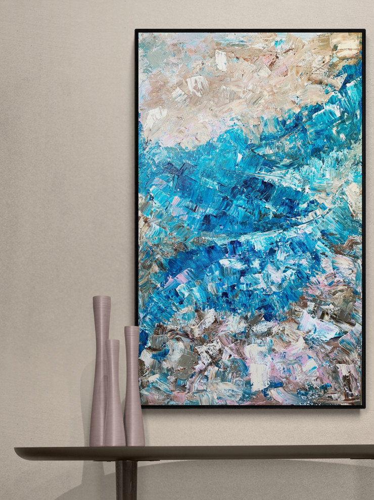 Оформление живописью дуплекса в Москве