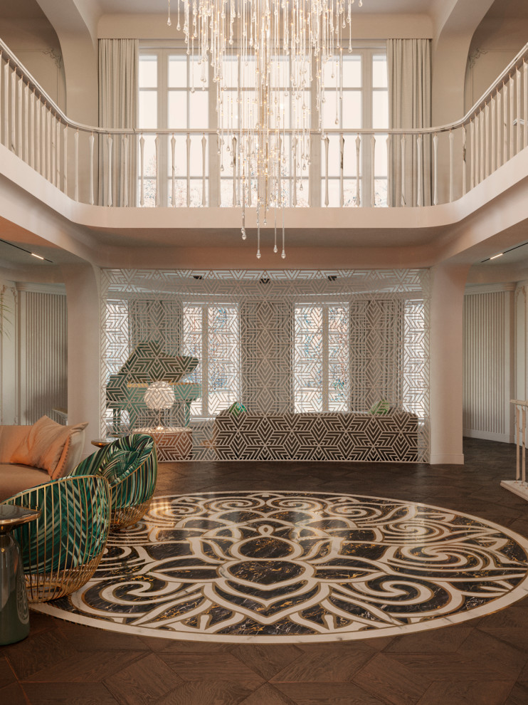 Проект элитного дома. Коттеджный поселок "Резиденции Бенилюкс" в Подмосковье.