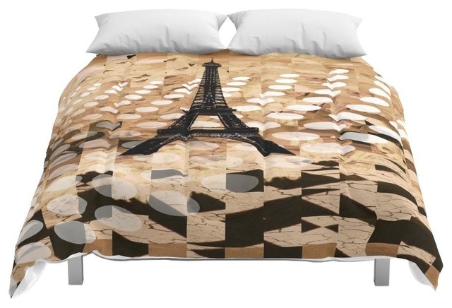 Paris Comforter Contemporary Comforters And Comforter Sets