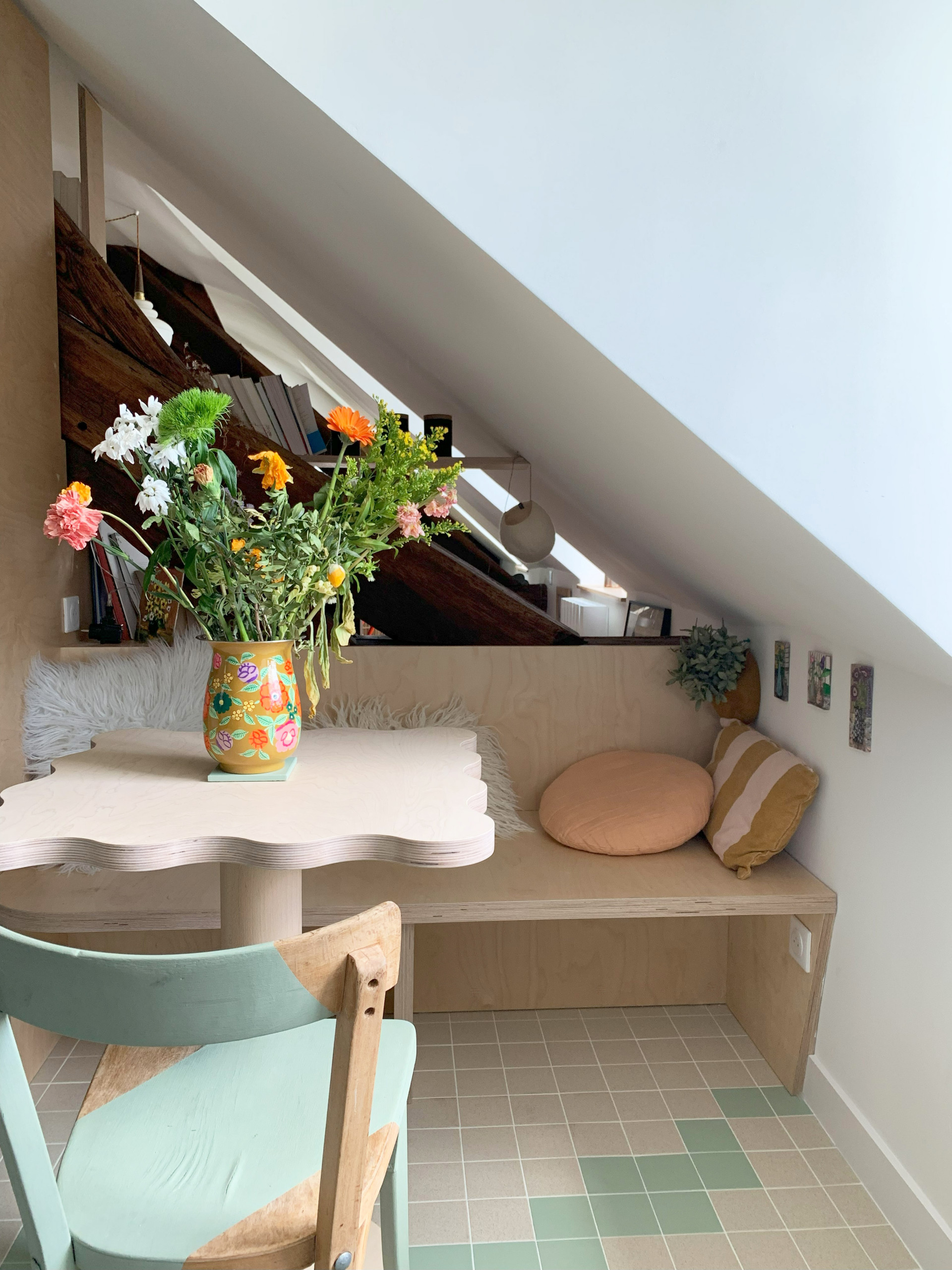 Rénovation d'un appartement mansardé