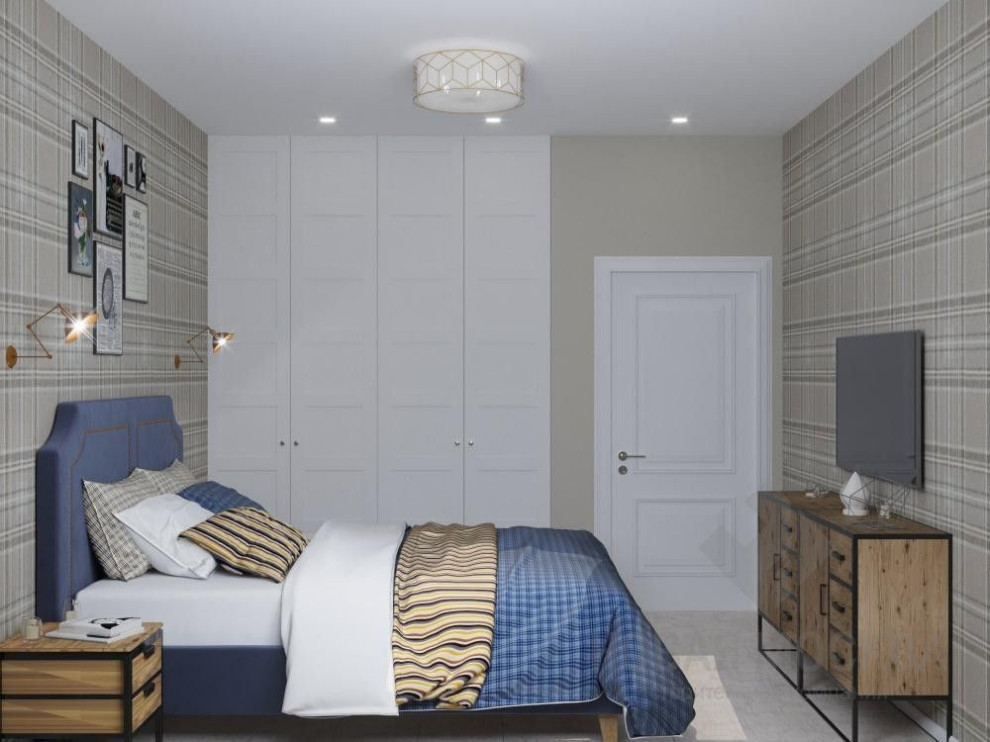 Дизайн-проект однокомнатной квартиры 40 кв.м в ЖК «Поколение»