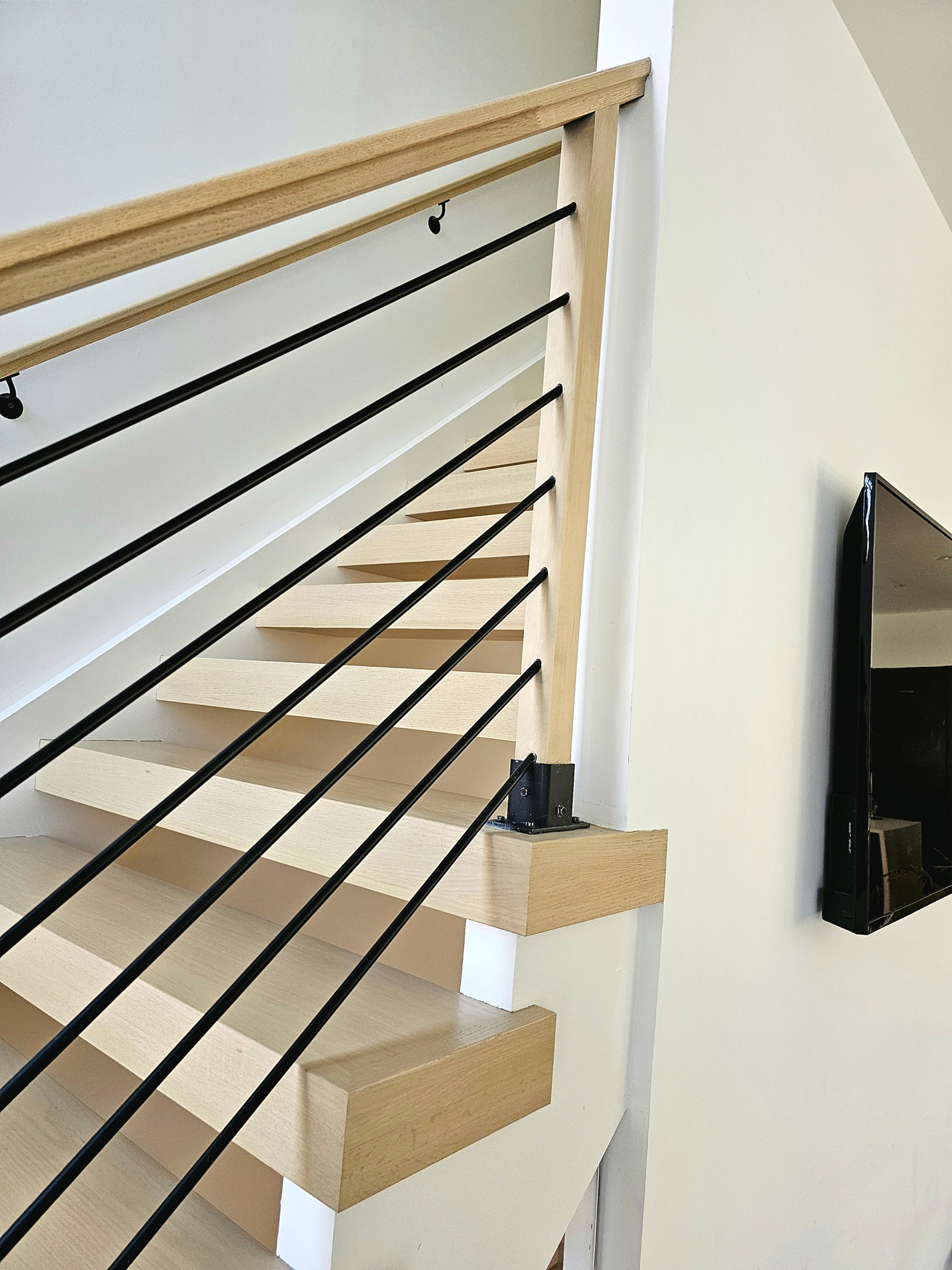 111_Open-Rise Stair with a Stunning Pool View, Great Falls, VA 22066