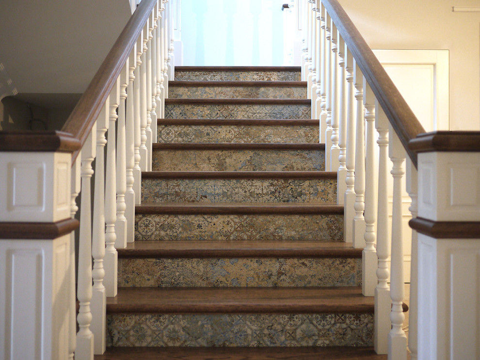 Лестница в традиционном стиле