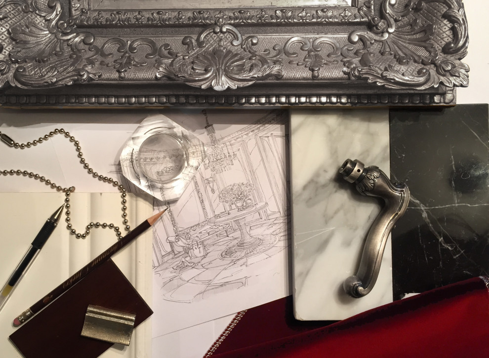 Коллажи к интерьерам (для вдохновения)