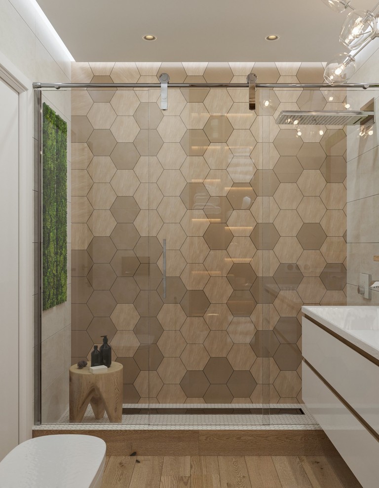 Дизайн-проект трехкомнатной квартиры "Мятное настроение"