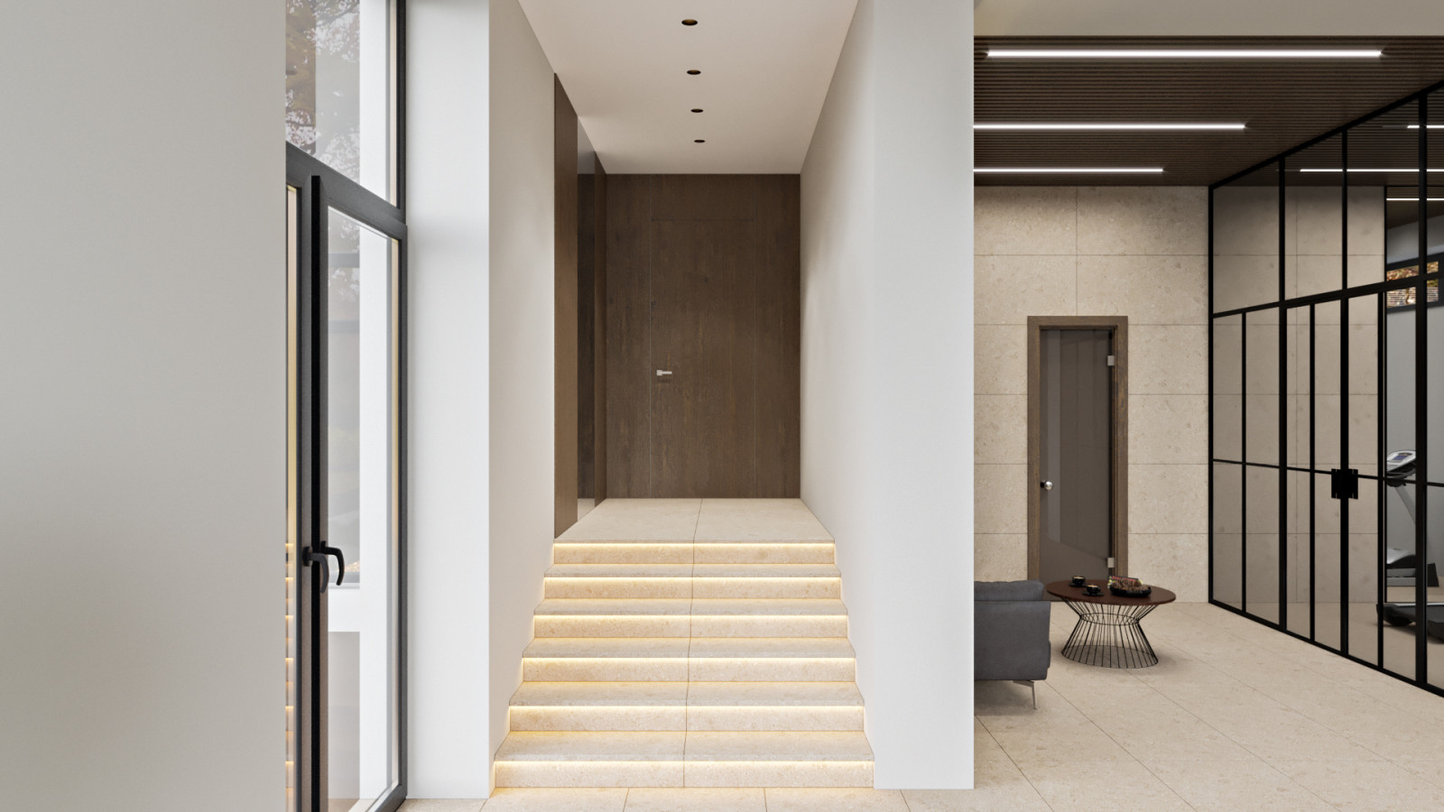 Дизайн интерьера индивидуального жилого дома. КП "Павлово"