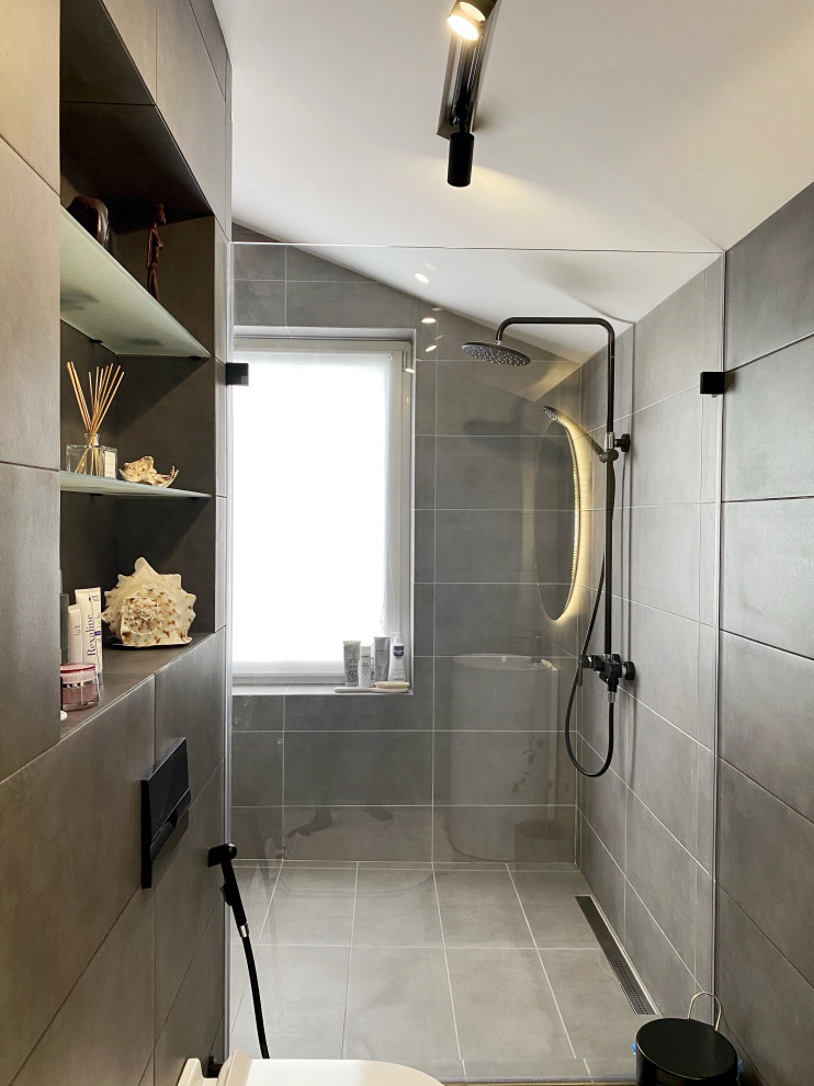 Интерьер ванной комнаты в частном доме