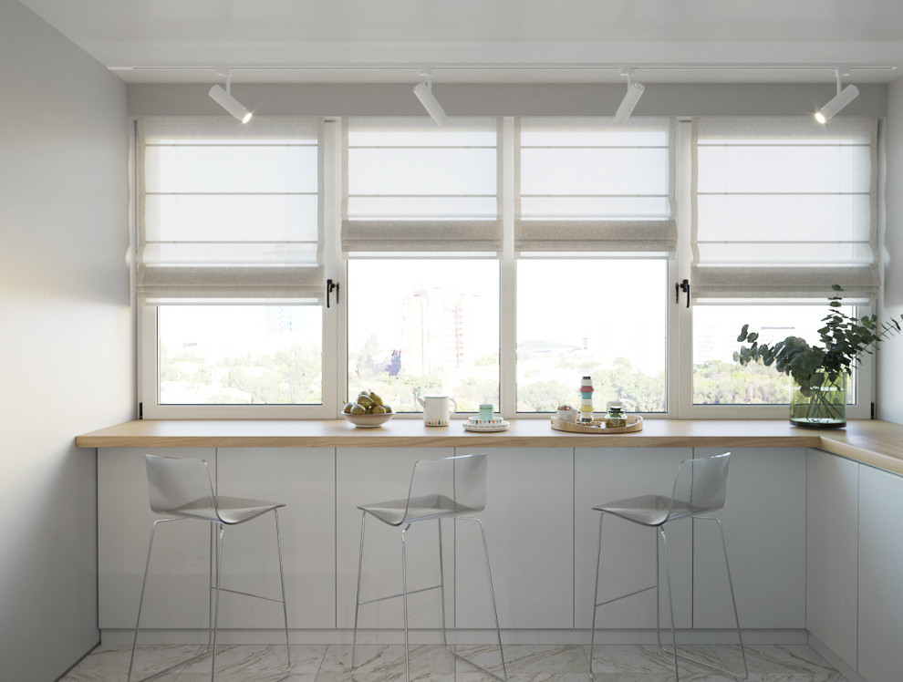 Тонкий минимализм, лоджия