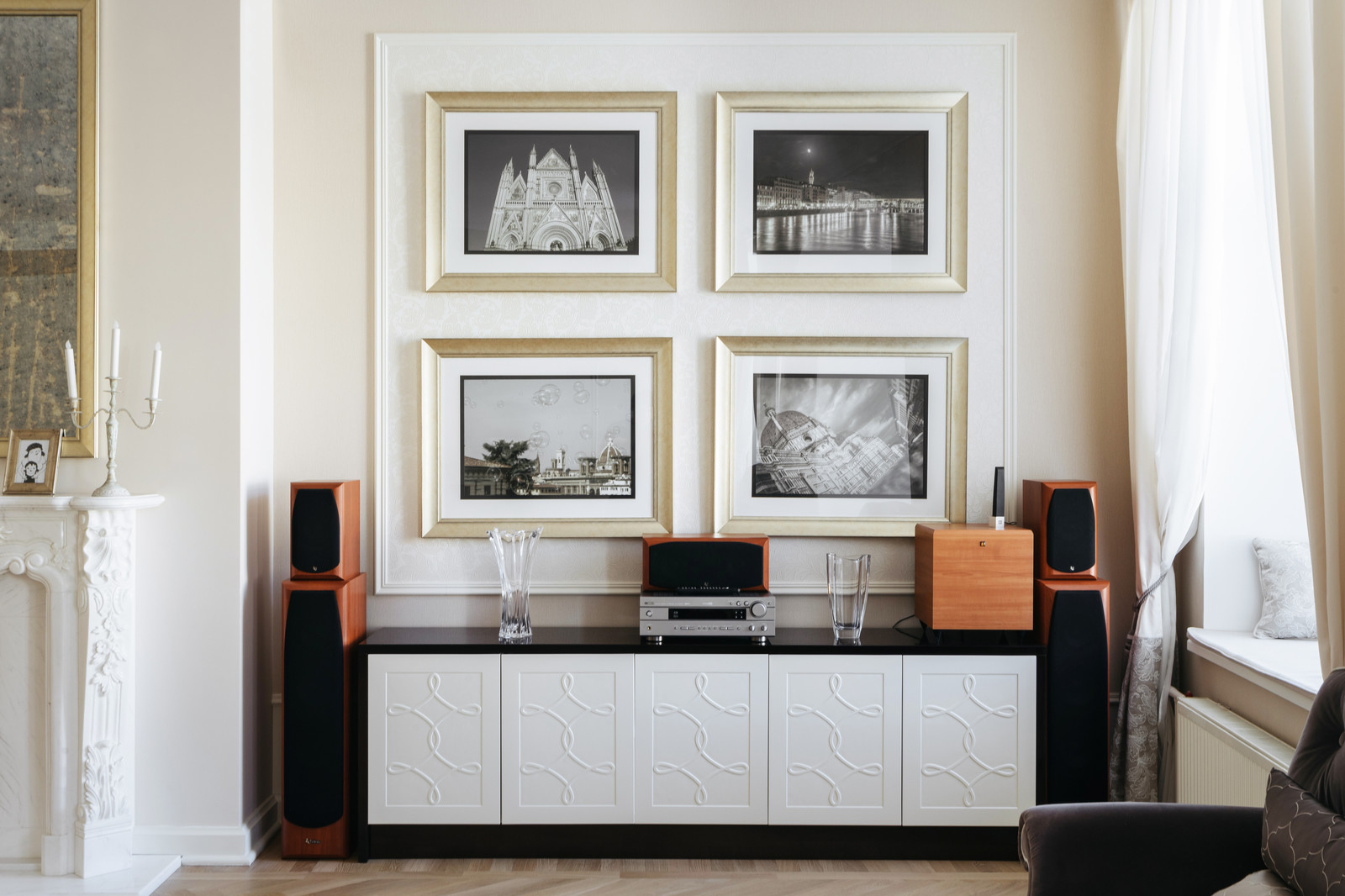 Реконструкция квартиры в классическом стиле