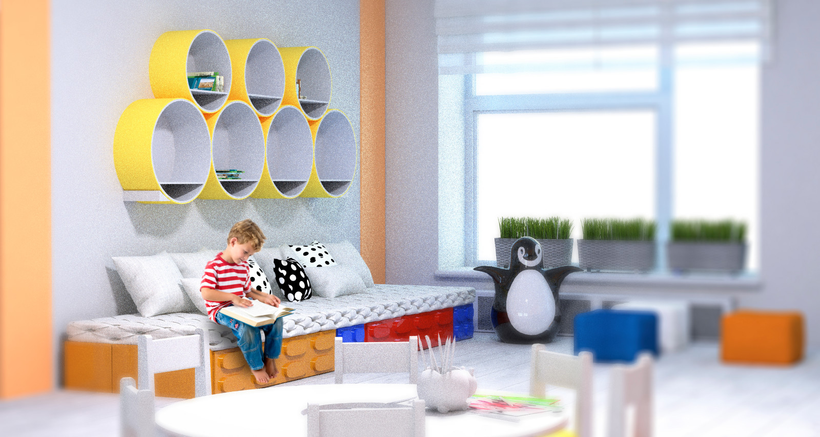 Дизайн интерьера ДС "Золотой ключик"