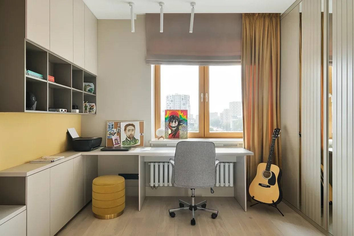 Стильная геометрия. Квартира в Тюмени